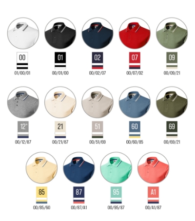 Polohemd Herren Focus mandel