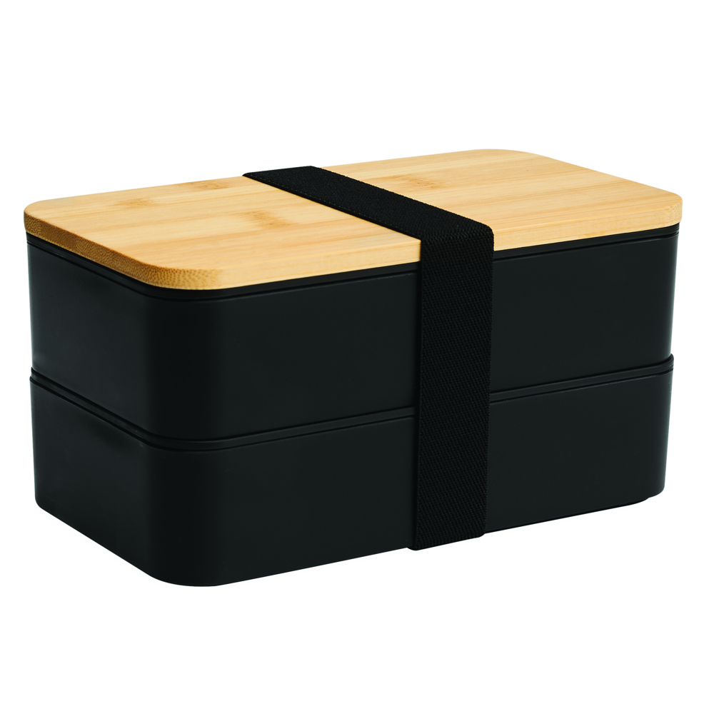 DOUBLE LEVEL - Lunchbox - schwarz