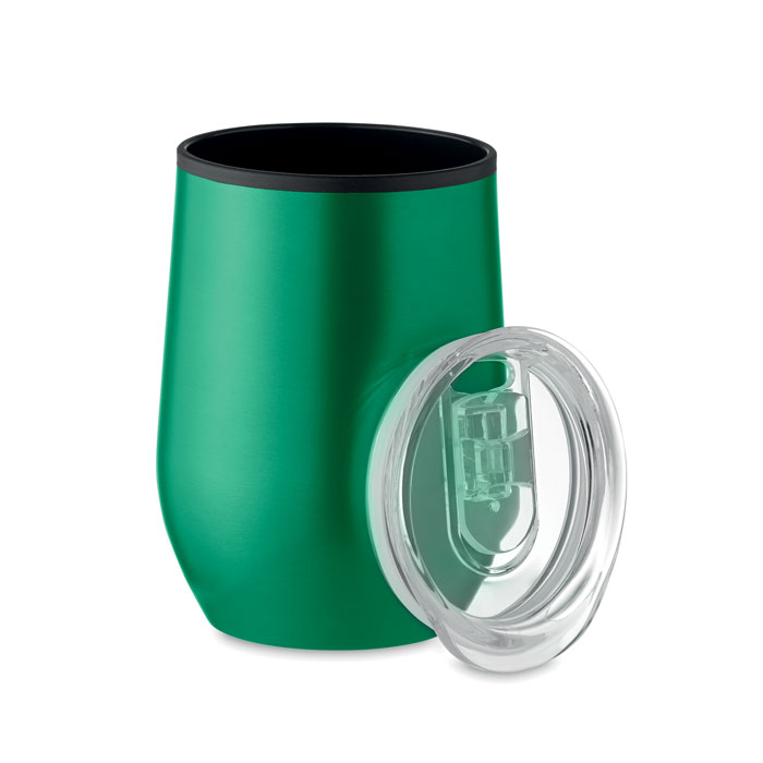 CHIN CHAN - Doppelwandiger Trinkbecher 350 ml - grün