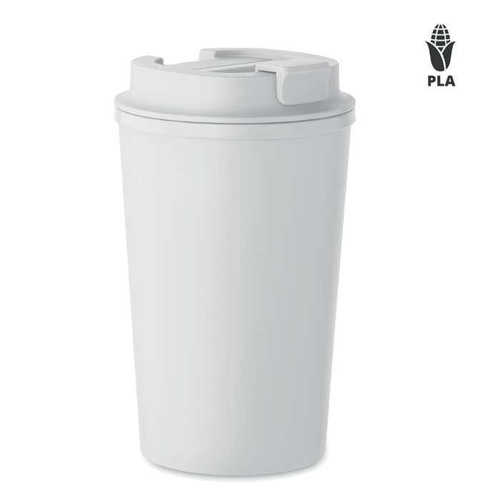BEIBAKU - Doppelwandiger Becher 350 ml - weiß